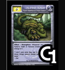 Alpine Xamf - Kybar's Teeth - Foil